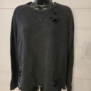 Nation Ltd Distressed Sweatshirt